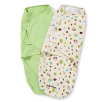 Summer Infant SwaddleMe 2-Pack, Woodland Friends