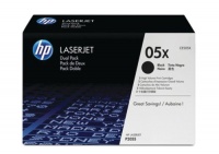 HP CE505X Laserjet Toner Cartridge, Black