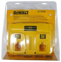 DEWALT DC9320 Heavy-Duty 7.2 Volt - 18 Volt Dual Port Charger