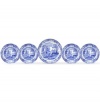 Spode Blue Italian 5 Piece Place Setting