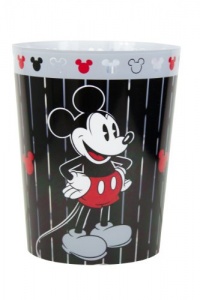 Disney Mickey Tuxedo Acrylic Wastebasket