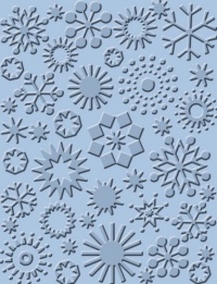 Cuttlebug A2 Embossing Folder, Snowflakes