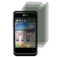 BC Clear LCD Film Guard Screen Protector for MetroPCS LG LG Motion 4G MS770 x3 -Clear