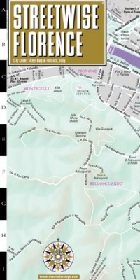 Streetwise Florence Map - Laminated City Center Street Map of Florence, Italy - Folding pocket size travel map with train tracks & stations