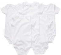 Carter's 5 Pack Shortsleeve Bodysuits -- white size: 24 months