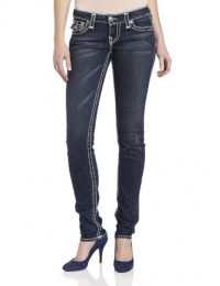 True Religion Women's Julie Skinny Flap Jean Super Tee