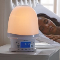 Verilux Rise and Shine Natural Wake-up Light, White