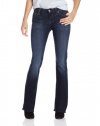 7 For All Mankind Women's A Pocket Jean with Embellishment in Slim Illusion Seine River