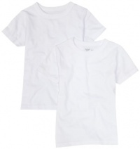 OshKosh B'Gosh Boys 2-7 White T-Shirt 2 Pack,White,6-8