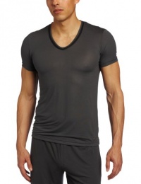 Calvin Klein Men's Micro Modal Essentials V-Neck, Mink, Large