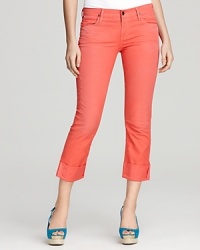 Add a punchy pop of color to your denim portfolio with these coolly cropped Citizens of Humanity skinny jeans.