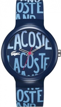 Lacoste Unisex Goa Silicone Navy Blue Watch #2020054