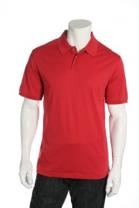 Calvin Klein Red Short Sleeve Casual Polo