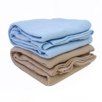 ALTA Luxury Hotel Fleece  Blanket, Full, Tan