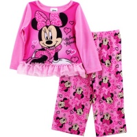 Minnie Mouse Girls 2-6X 2 Piece Sleep Set