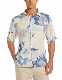 Cubavera Men's Big-Tall Rayon Print Shirt