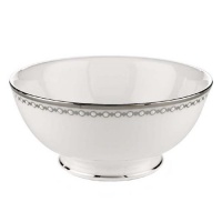 Lenox Pearl Platinum Bone China Fruit Bowl