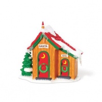 Department 56 North Pole Up North Outhouse