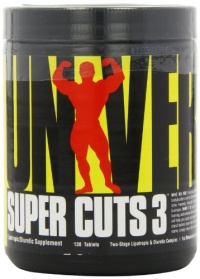 Universal Nutrition Super Cuts 3, 130-Count