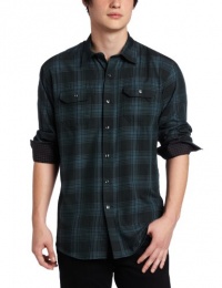 Van Heusen Men's Shadow Plaid Wovens Shirt