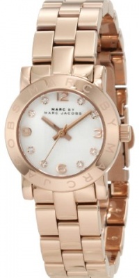 Marc by Marc Jacobs Amy Quartz White Dial Women's Watch - MBM3078