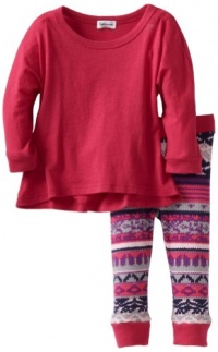 Splendid Littles Baby-Girls Newborn Breckenridge Tunic Set, Ice Princess, 18-24