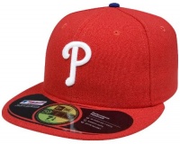 MLB Philadelphia Phillies Authentic On Field Game 59FIFTY Cap, Red