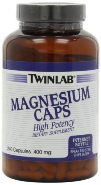 Twinlab Magnesium 400mg Capsules, 240 Count