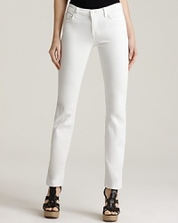 These crisp, clean J Brand straight-leg jeans are a must-have for easy-chic spring/summer style.