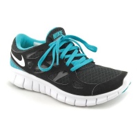 Nike Free Run+ 2 Running Shoes Black Womens