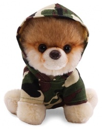 Gund 5 Itty Bitty Boo in Camo Hoodie Plush