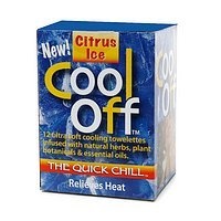 Cool Off® Citrus Ice Towelettes 12 Count by AsWeChange