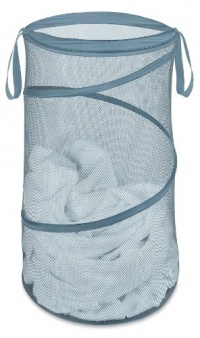 Whitmor 6926-1170-BRYBL 15 inch Collapsible Laundry Hamper, Berry Blue