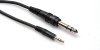 Hosa Cable CMS103 1/8 inch TRS to 1/4 Inch TRS Adapter Cable - 3 Foot