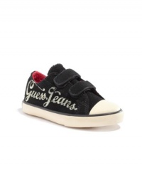 GUESS Kids Boys Toddler Trevor Low Ez Sneakers - Black S, BLACK (6.5)