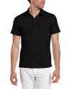 Calvin Klein Men's Single Welt Pocket Polo