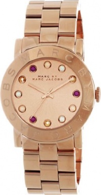 Marc by Marc Jacobs Amy Dexter Quartz Rose Gold Dial Women's Watch - MBM3216