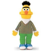 Gund Sesame Street Bert Finger Puppet 6.25 Puppets