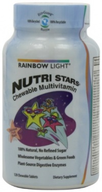 Rainbow Light Nutri Stars Multivitamin & Multimineral Chewables  Children's  Tablets   120 tablets