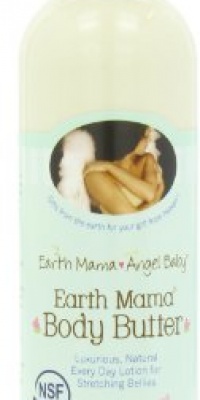 Earth Mama Angel Baby Earth Mama Body Butter, 8-Ounce Bottle