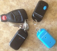 FIND MY KEYS by Where the Remote? LLC Wireless RF Transmitter & Receivers, Remote Locator, Wallet, Pet, Cell phone, (Free Extra Batteries)