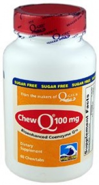 100mg ChewQ® Chewable CoQ10 (60 count bottle)