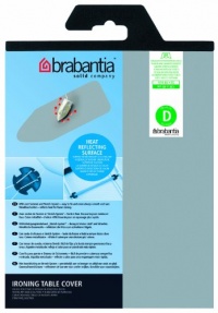 Ironing Board Cover, Silicone-Coated wi/ Foam-Backing (53x18) - Brabantia #264528