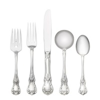 Towle Old Master 46-Piece Place Set with Cream Soup Spoon, Service for 8