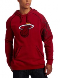 NBA Men's Miami Heat Hoops Pullover Hood (Garnet, X-Large)