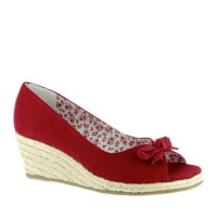 Easy Street Women's Kate Open-Toe Espadrille Pump