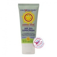 California Baby Face & Body Sunscreen Lotion SPF 30+, Summer Blend, 2.9 oz