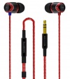 SoundMAGIC E10 Noise Isolating In-Ear Earphones (Black/Red)