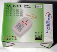 Seven Star Power Converter AC220-240V to AC110-120V and AC110-120V to AC220-240V