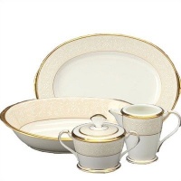 Noritake White Palace 5-Piece Completer Set